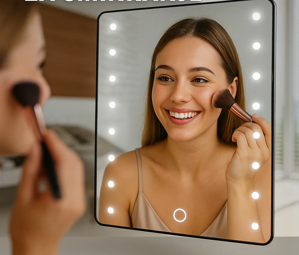 LED ogledalo za šminkanje