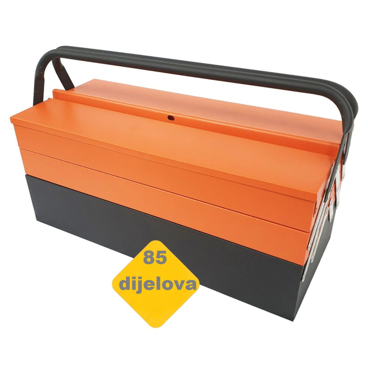 Metalna kištra sa alatom (85 dijelova)