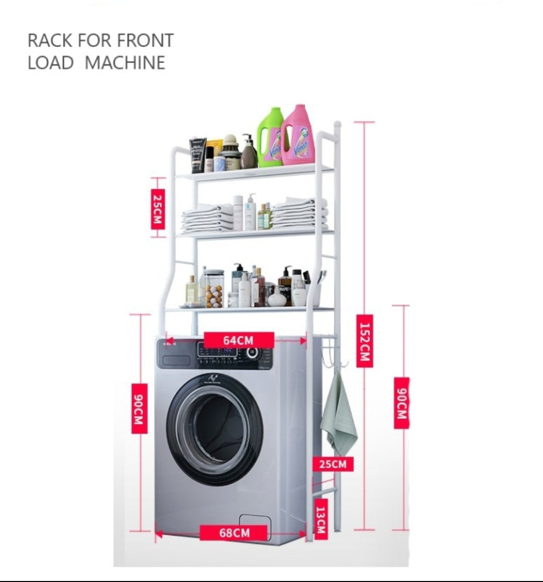 Organizator za kupatilo sa policama