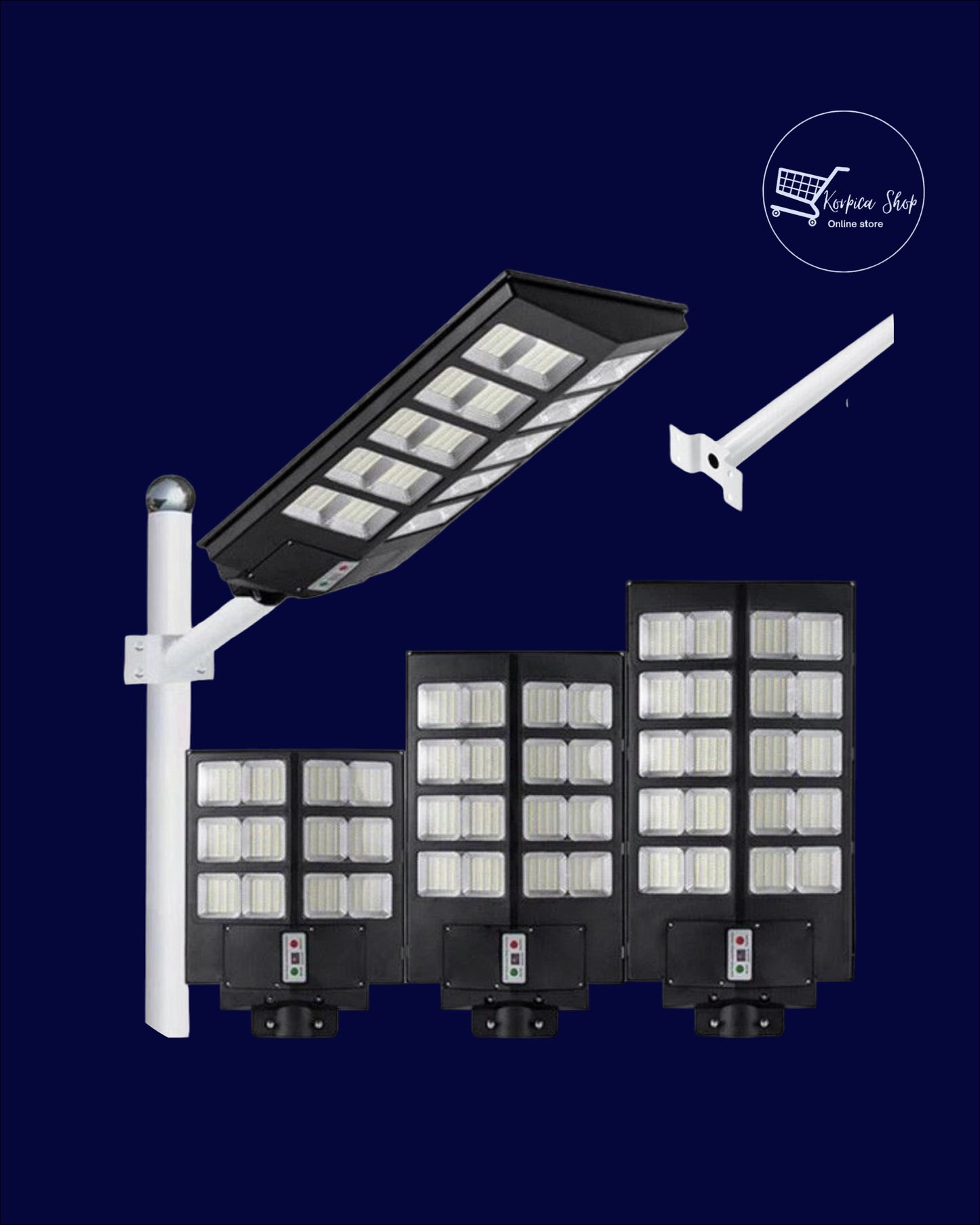 Solarni reflektor 400-3000 W - Metalni nosač gratis