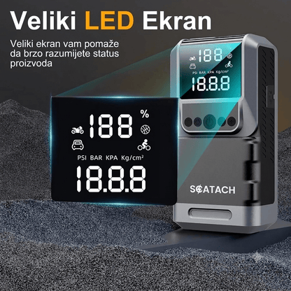 Veliki LED ekran auto startera