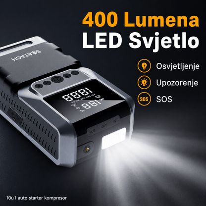 LED svjetlo 400 lumena – osvjetljenje, upozorenje, SOS