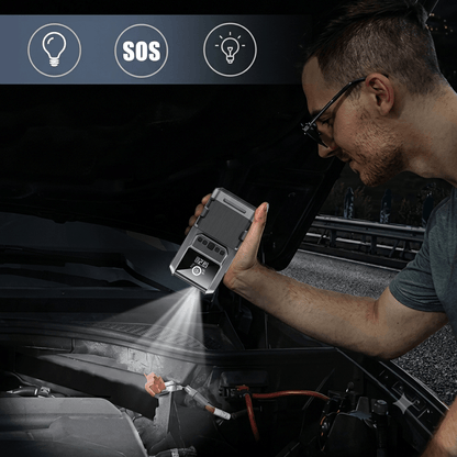 LED lampa auto startera pri kvaru noću