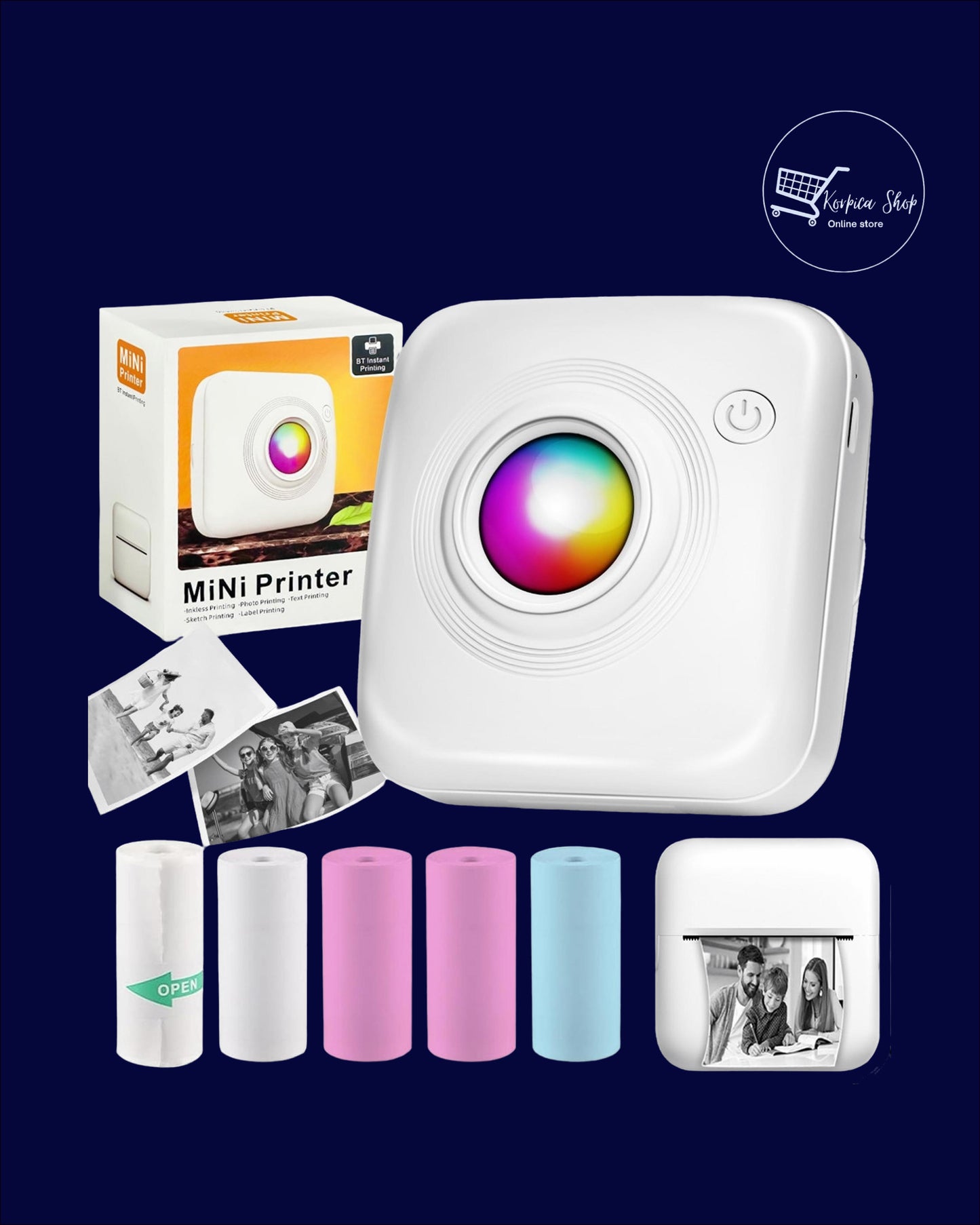 Mini prenosivi Bluethoot printer /  štampač