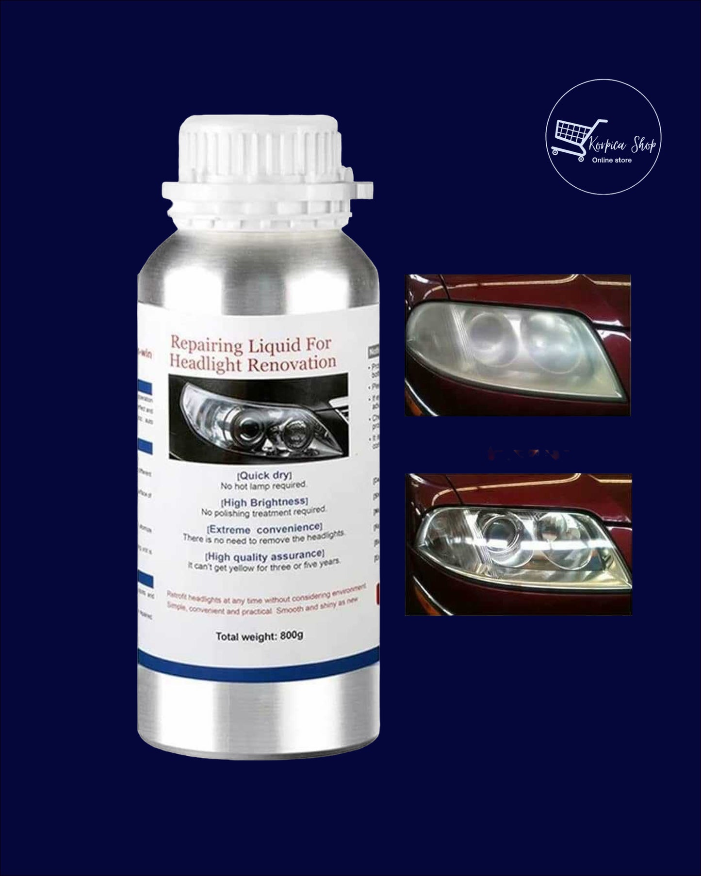 Tečnost za polimerizaciju farova 800g