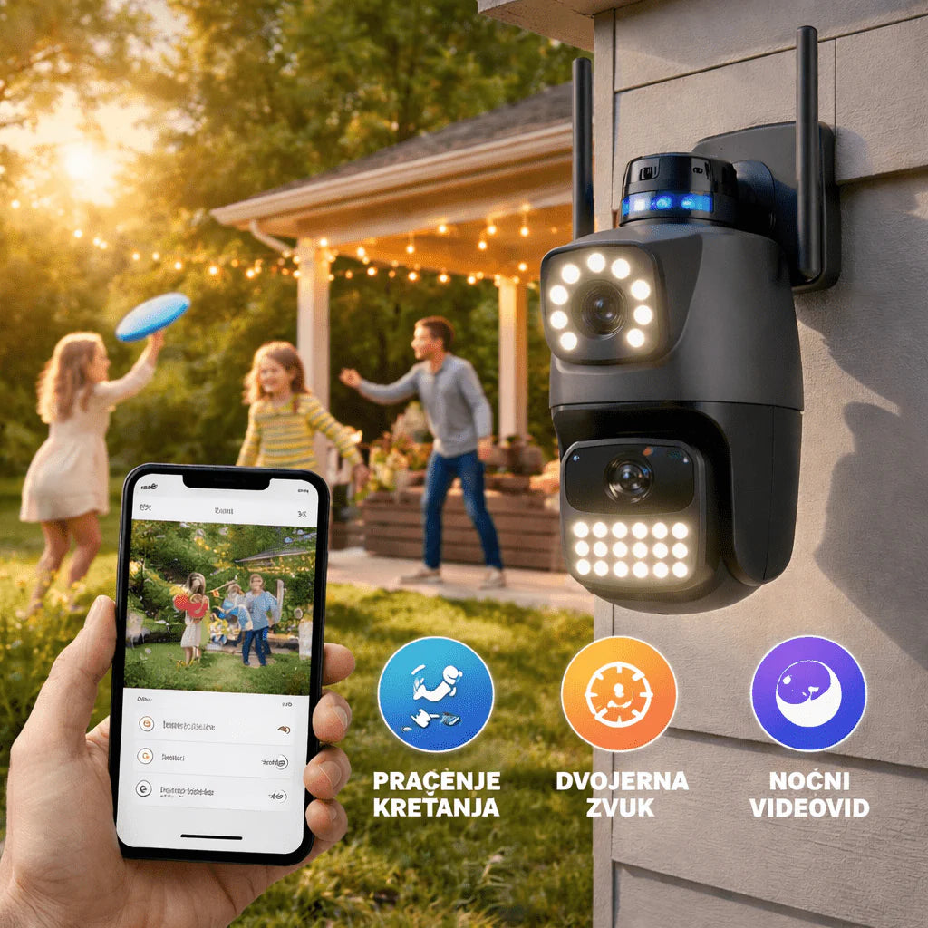 4K 8 MP dvostruka 4G kamera radi n asim karticu