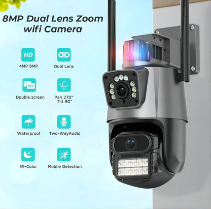 4K 8 MP dvostruka 4G kamera radi n asim karticu