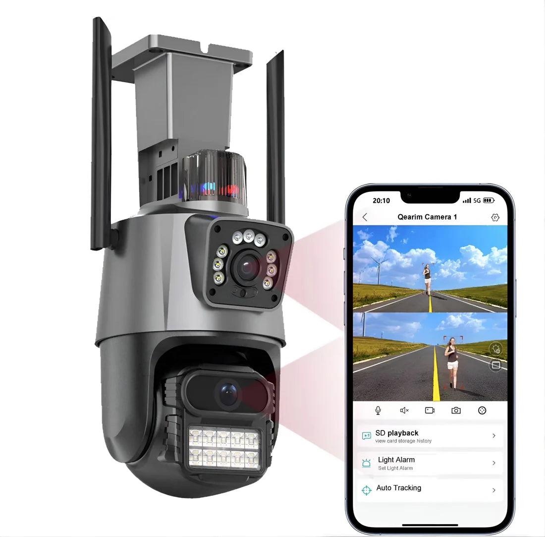 4K 8 MP dvostruka 4G kamera radi n asim karticu