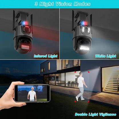 4K 8 MP dvostruka 4G kamera radi n asim karticu