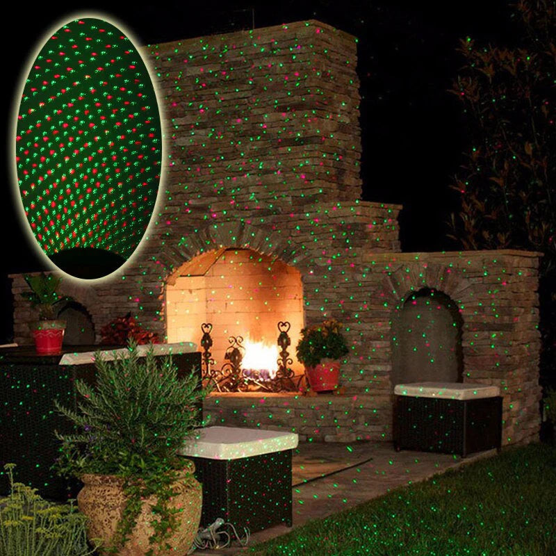 Novogodišnji laser projektor