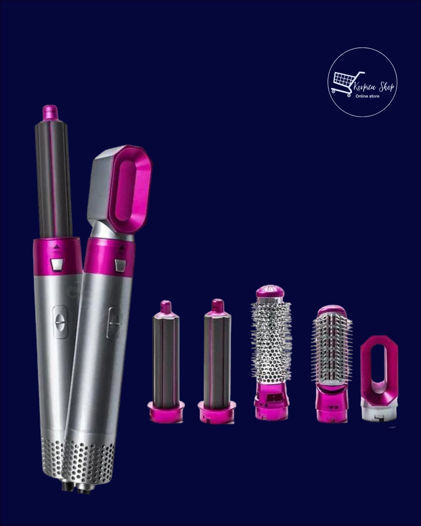 5-u-1 četka za stiliziranje kose