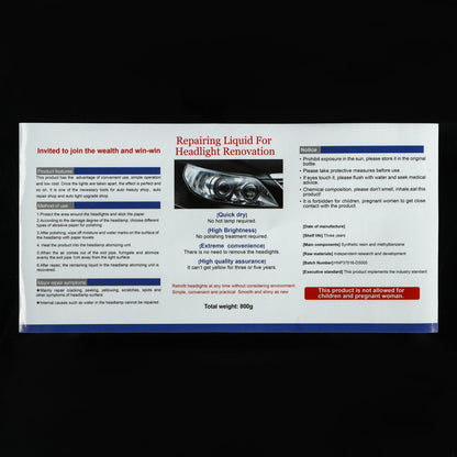 Set za polimerizaciju farova 800g