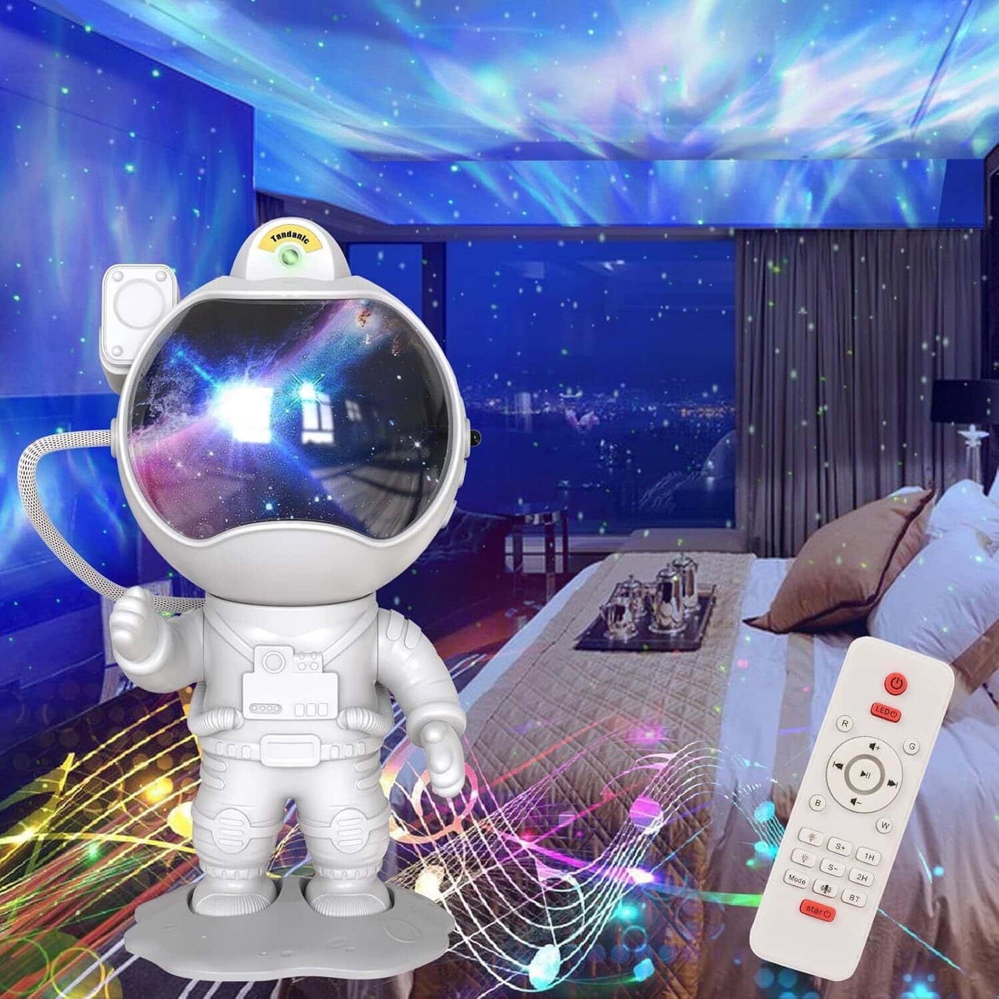 Astronaut projektor zvjezdano nebo