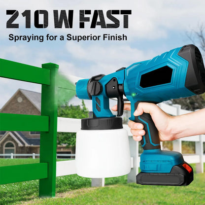 Aku pištolj za farbanje 800w + baterija GRATIS!