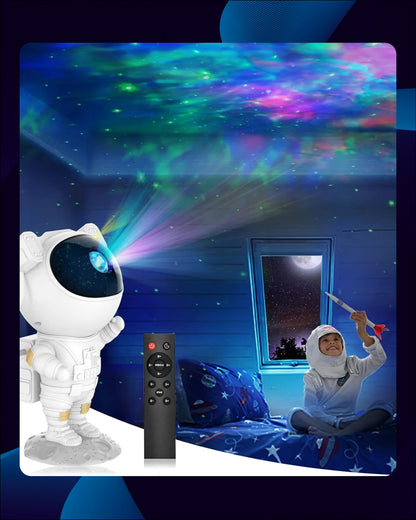 Astronaut projektor zvjezdano nebo