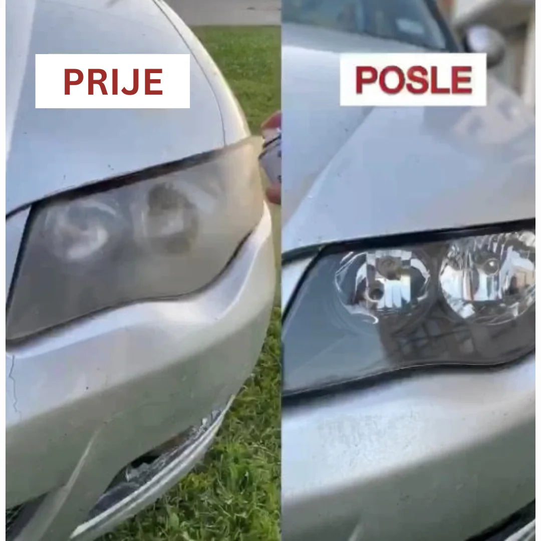 Sprej za poliranje i reparaciju farova