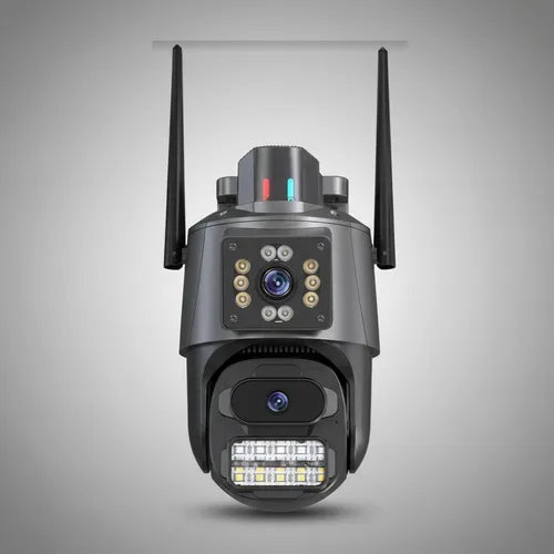 Rotirajuća vanjska PTZ ICSEE kamera sa dvije glave
