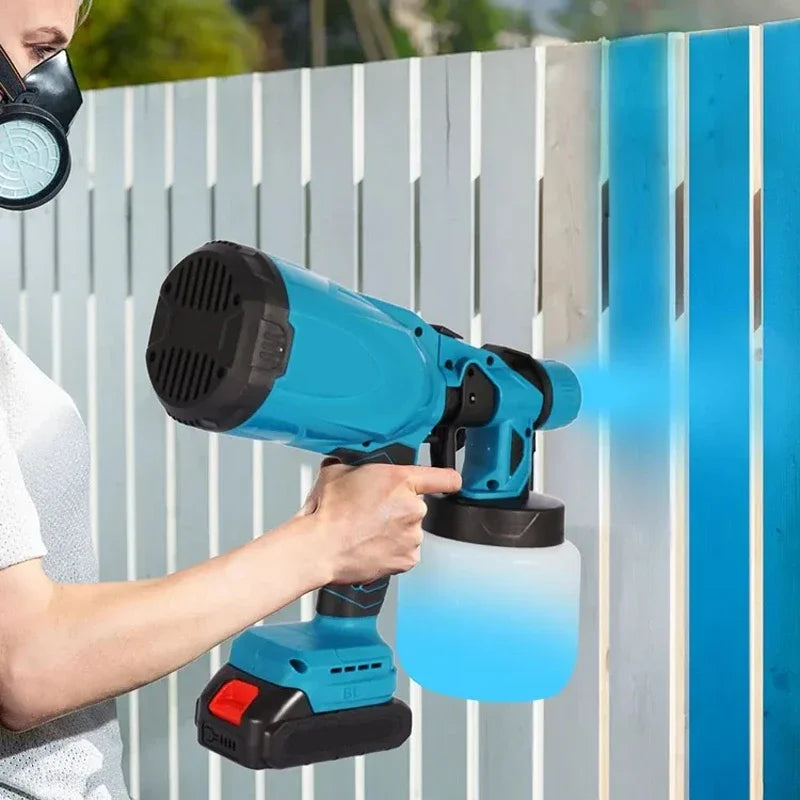 Aku pištolj za farbanje 800w + baterija GRATIS!