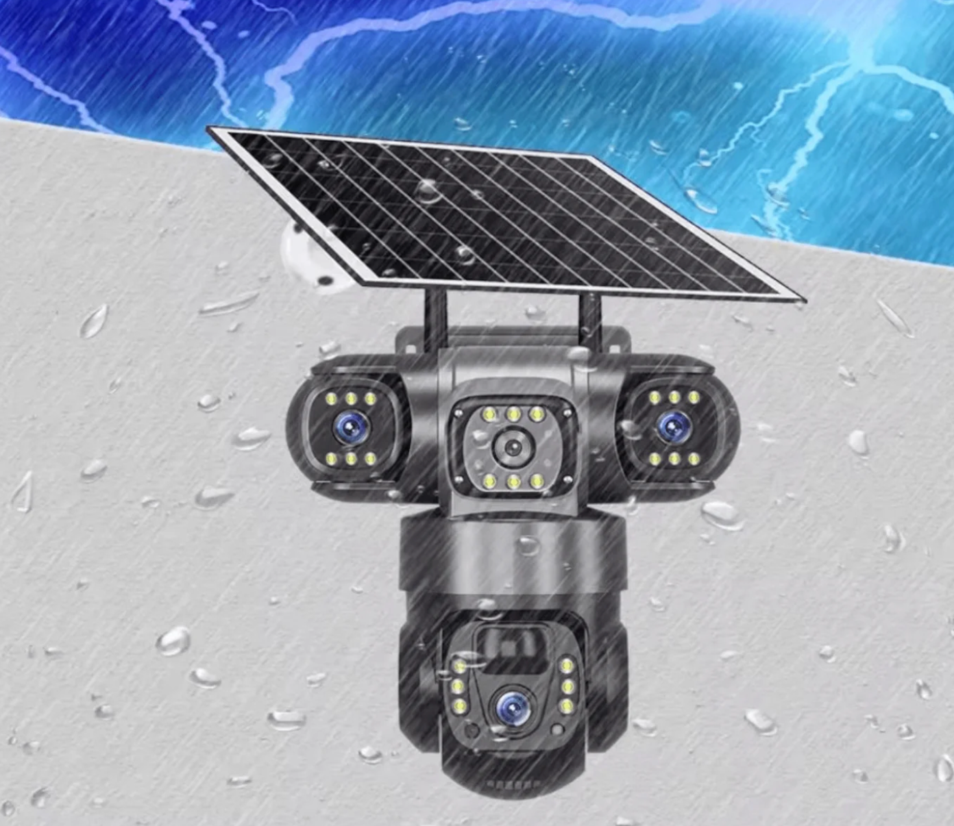4g pametna solarna kamera V380