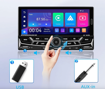 7” Auto multimedija 7086W