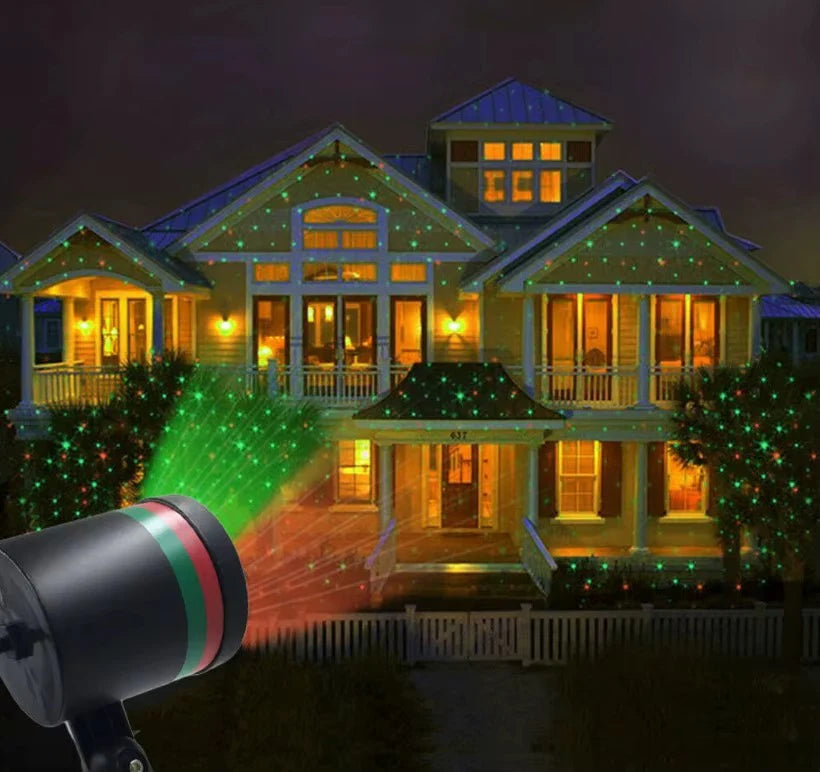 Novogodišnji laser projektor