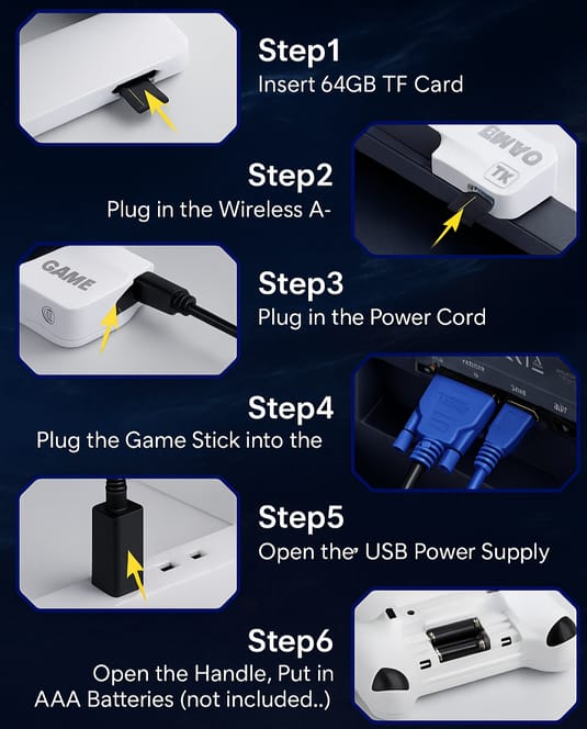 Retro stick konzola – više od 40 000 igara i 2 džojstika