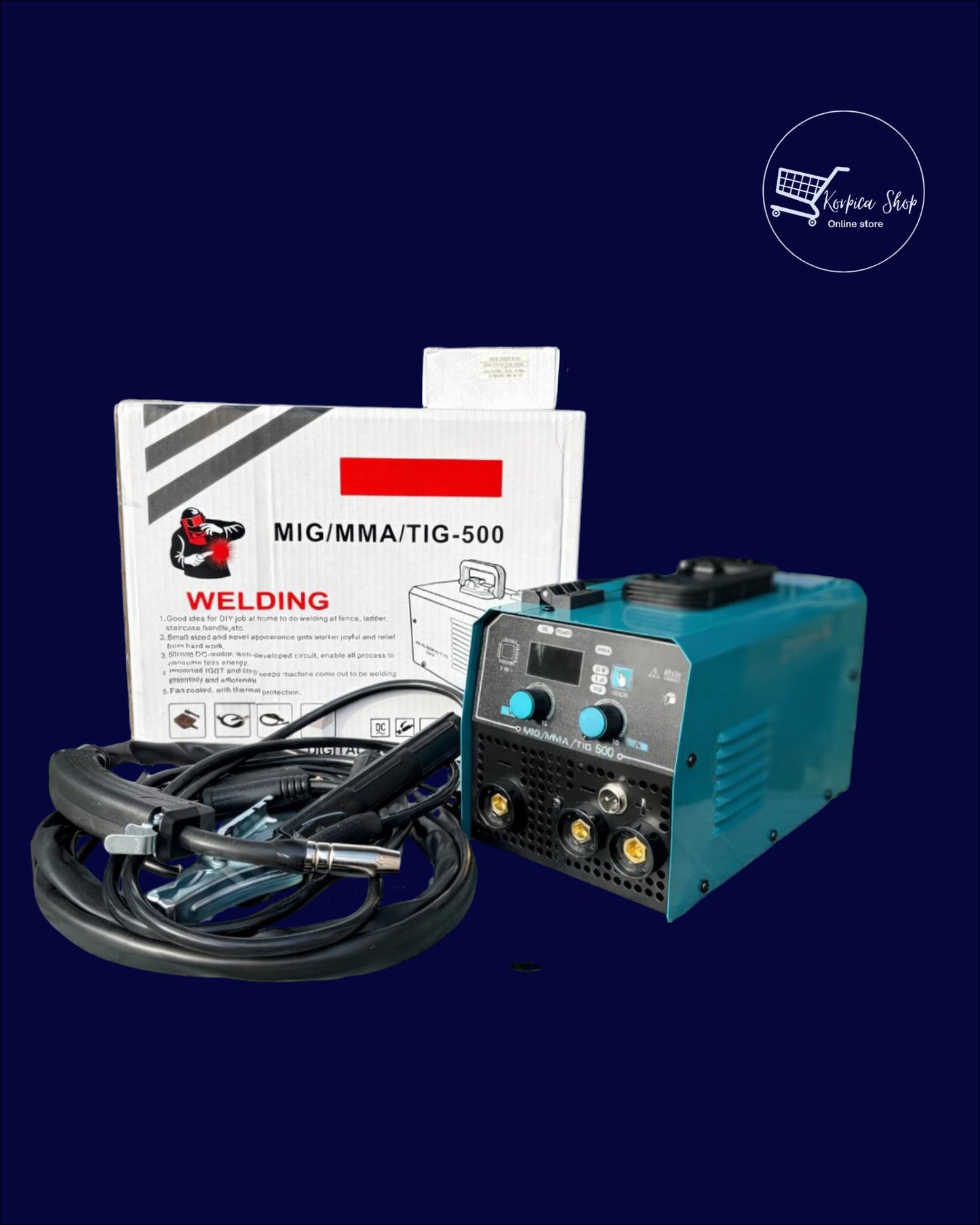 Aparat za varenje MIG/MMA-500 2u1 MT – Kombinovani / CO2 / Elektroda