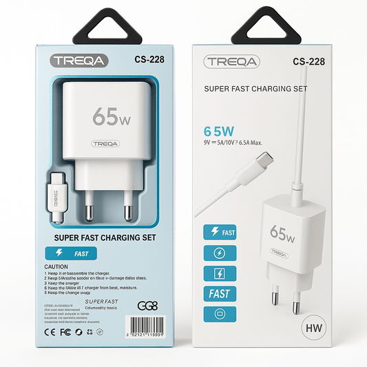 Brzi punjač 65 W sa USB-C kablom