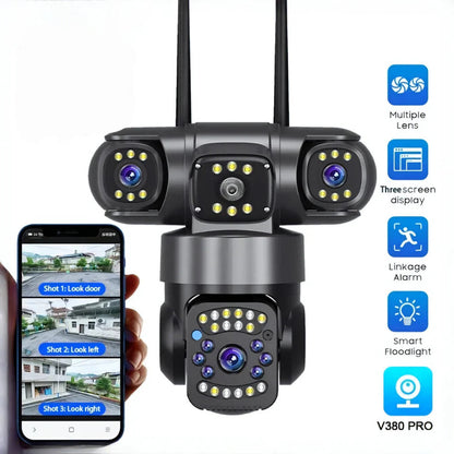 V380 Pro WiFi vanjska Pametna Kamera 12MP