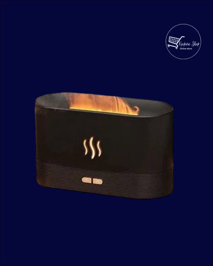 Difuzer sa simulacijom vatre + 12 eteričnih ulja gratis