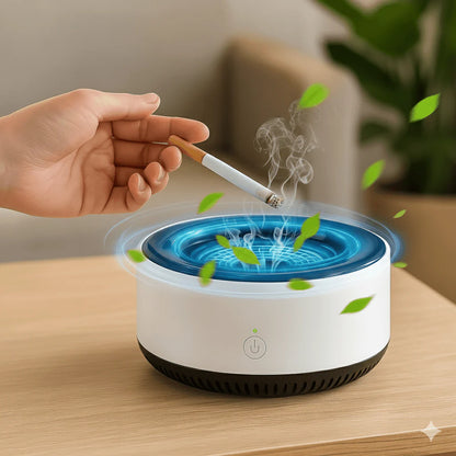 Električna pepeljara koja uvlači dim