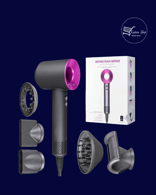 Bežični fen za kosu s 5 magnetnih mlaznica