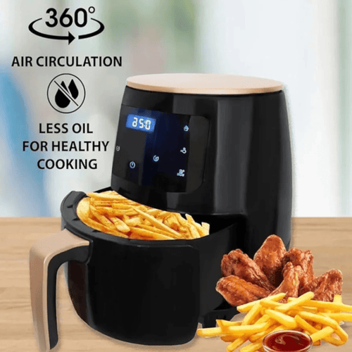 Friteza na vrući zrak 6 L – 2400 W, digitalni ekran na dodir