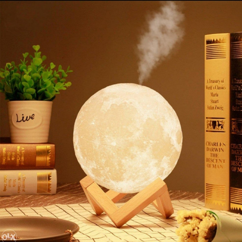 Lampa u obliku mjeseca – ambijentalno svjetlo i ovlaživač zraka