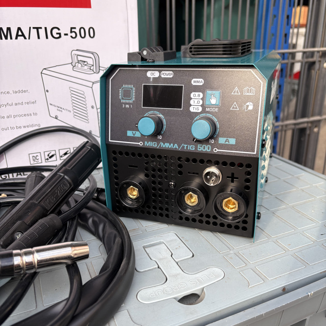 Aparat za varenje MIG/MMA-500 2u1 MT – Kombinovani / CO2 / Elektroda
