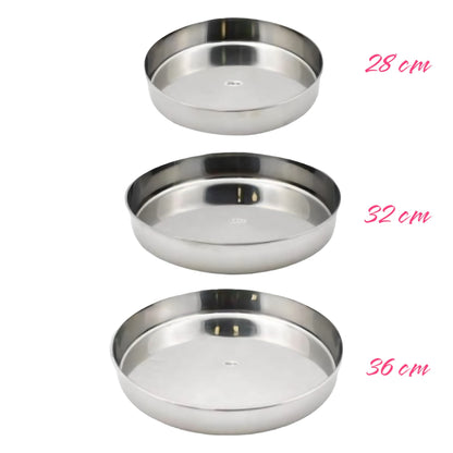 Inox tepsije 28, 32 i 36 cm
