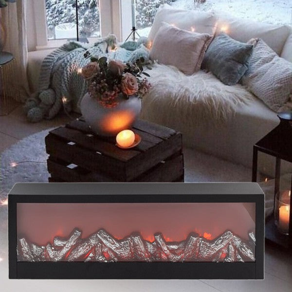 Električni LED kamin - efekat plamena