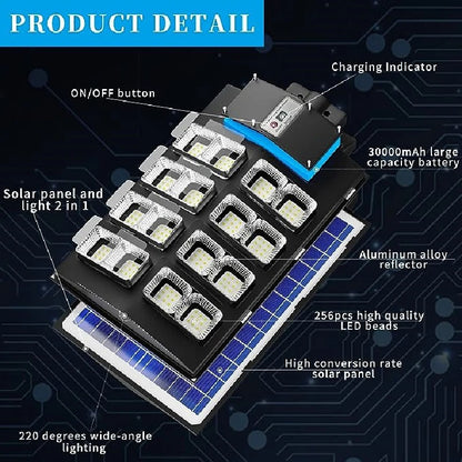 Solarni reflektor 400-3000 W - Metalni nosač gratis