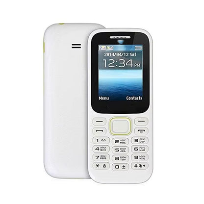 Bijeli telefon SM-B310E sprijeda i straga