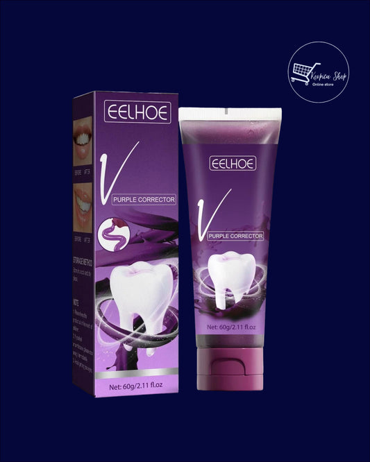 Ljubičasta pasta za izbjeljivanje zuba