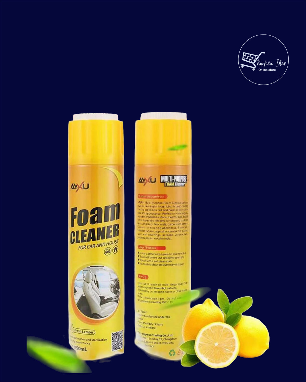 Višenamjenska pjena za čišćenje Foam Cleaner – 1+1 gratis