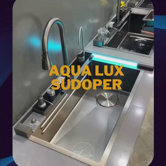 Aqua lux pametni sudoper od nehrđajućeg čelika 
