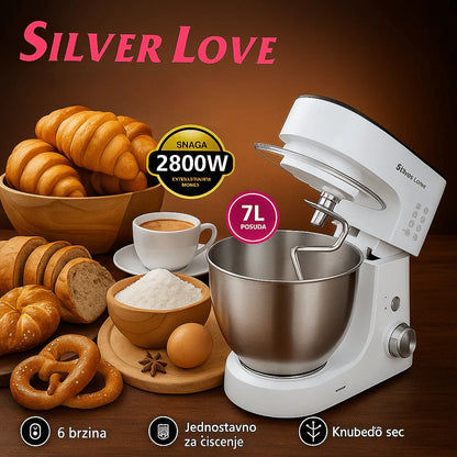 Silver Love kuhinjski mikser 2800 W