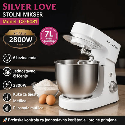 Silver Love kuhinjski mikser 2800 W