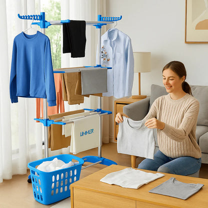 Sušilo za veš na tri etaže