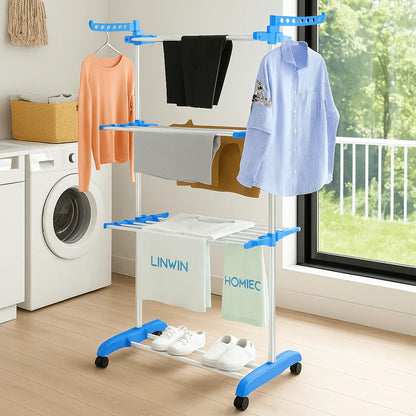 Sušilo za veš na tri etaže