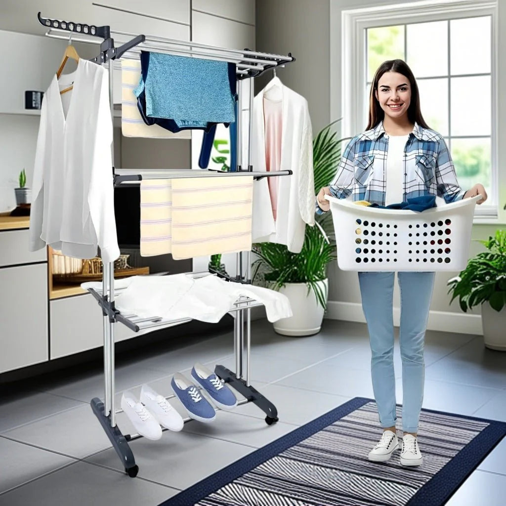 Sušilo za veš na tri etaže