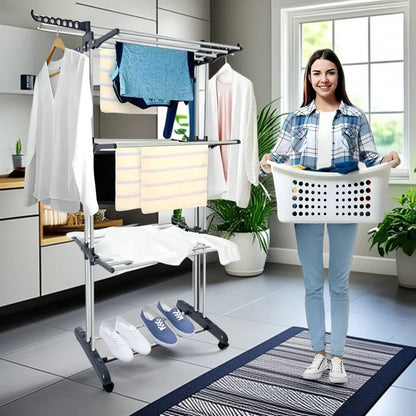 Sušilo za veš na tri etaže