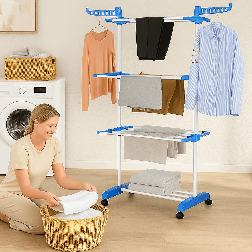 Sušilo za veš na tri etaže