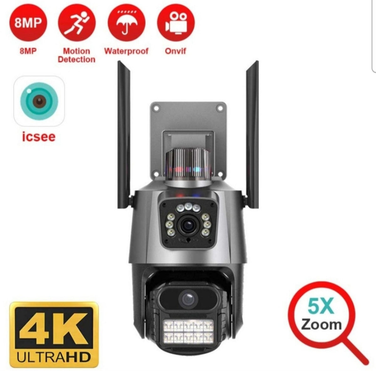 Vanjska WiFi kamera za video nadzor kuće i dvorišta